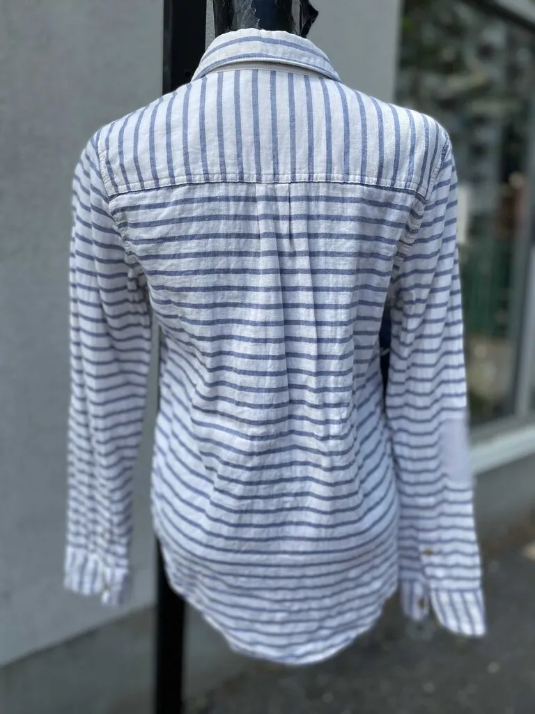 Abercrombie striped shirt XS