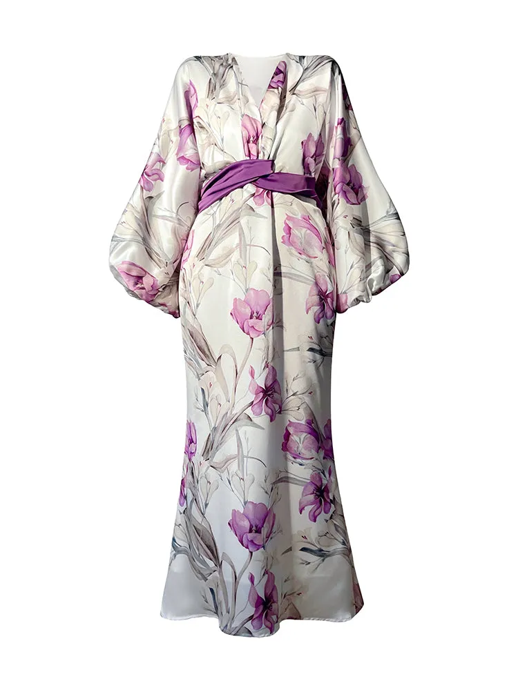 Aconiconi｜French light luxury japanese inspired dress - Begonia