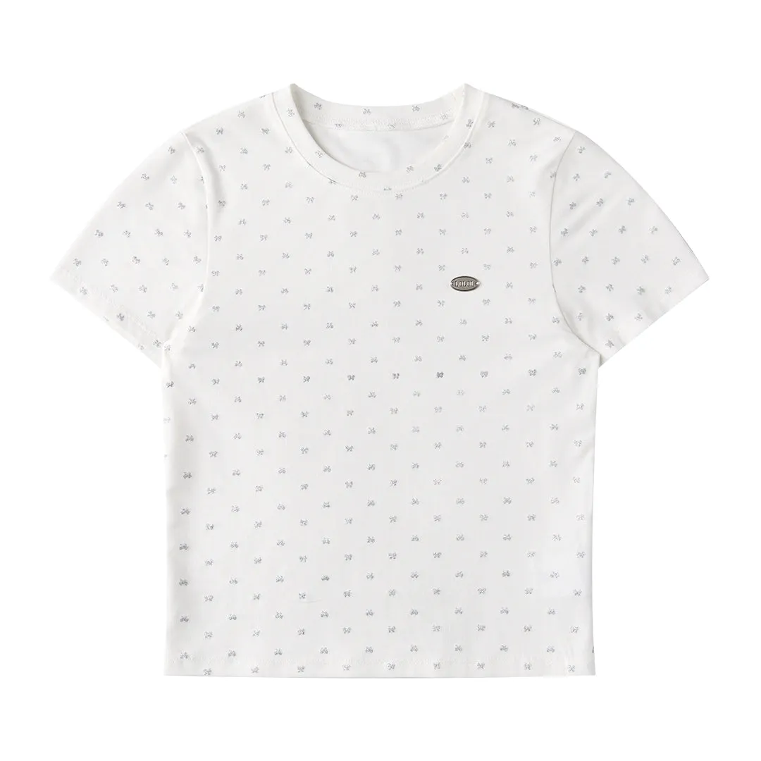 Babes Slim Fit Cropped Crew Top