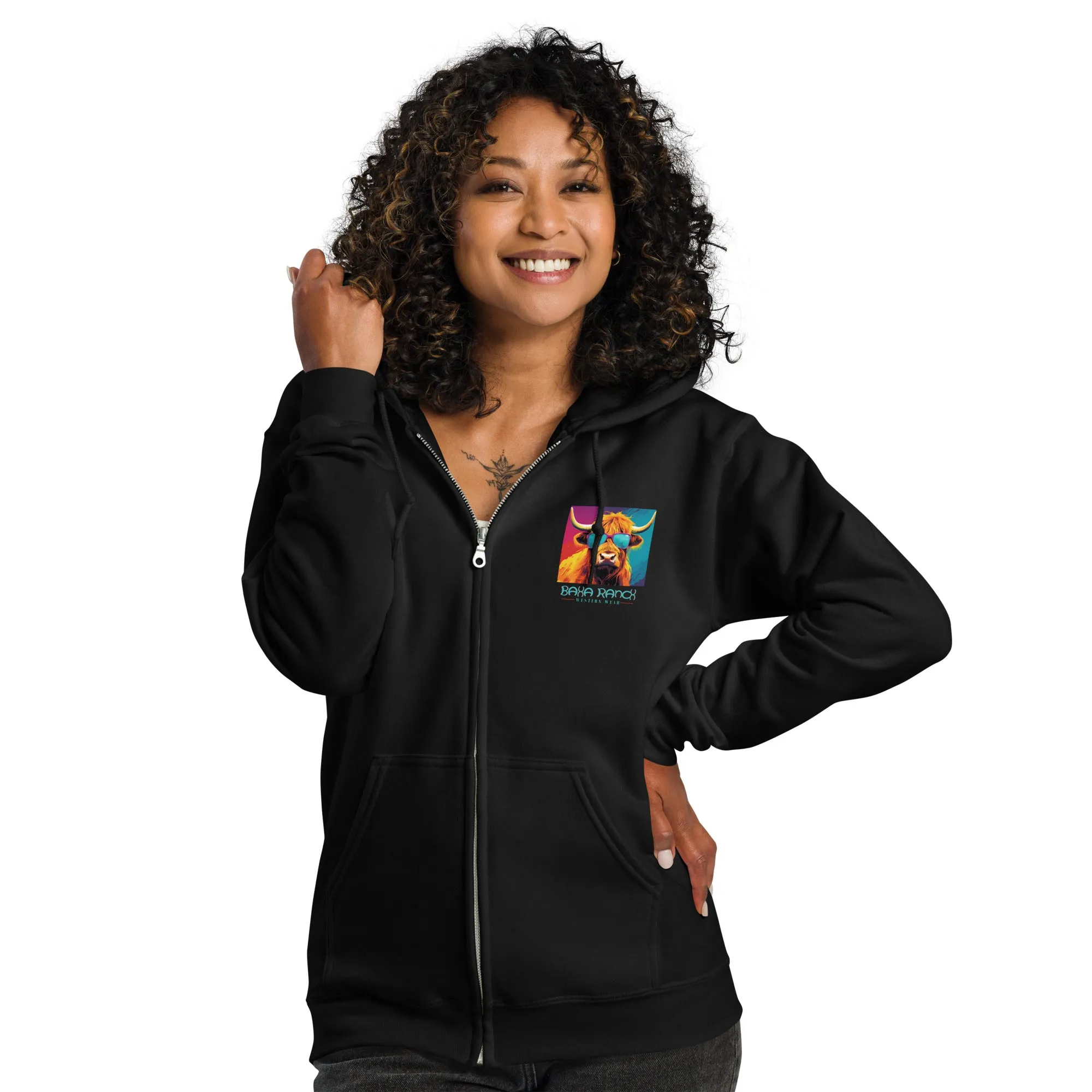 Be Cool Mama Unisex Heavy Blend Zip Hoodie