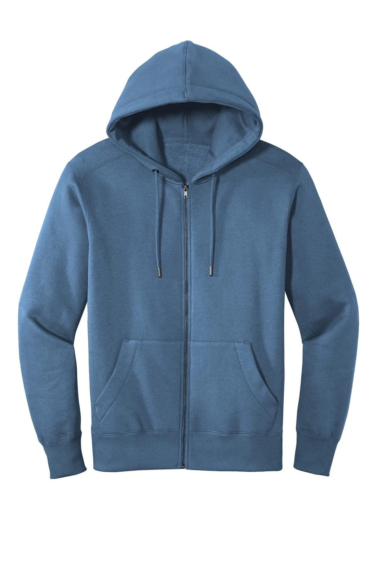 District Men's Perfect Weight Fleece Full-Zip Hoodie