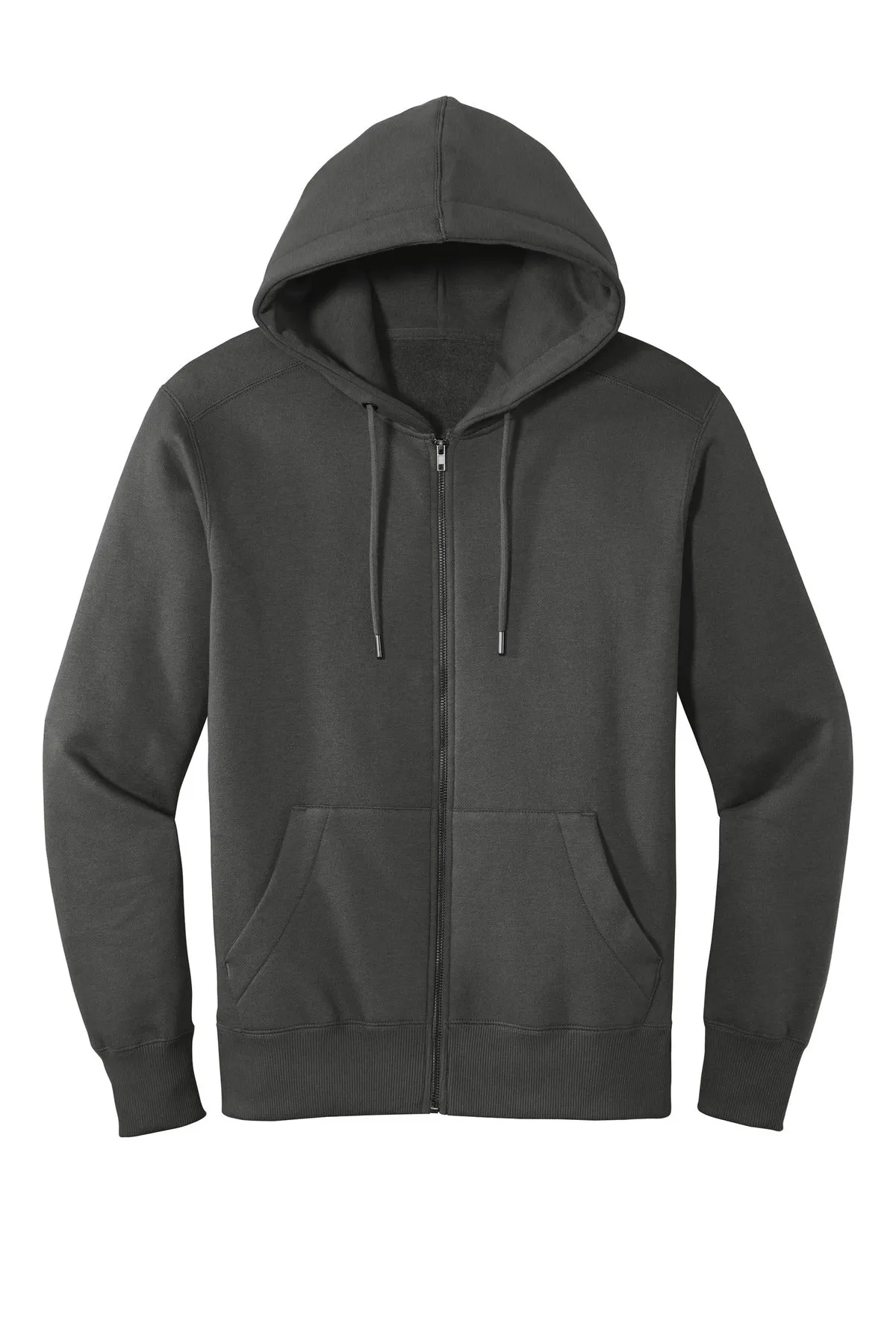 District Men's Perfect Weight Fleece Full-Zip Hoodie
