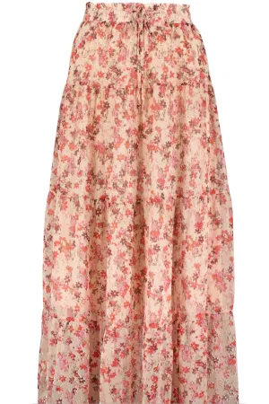 Festival Tiered Maxi Skirt