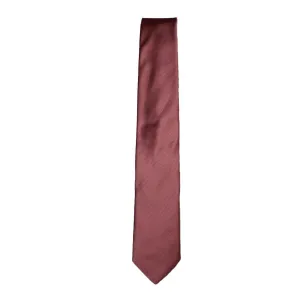 HEMLEY Micro Stripe Silk Tie RED