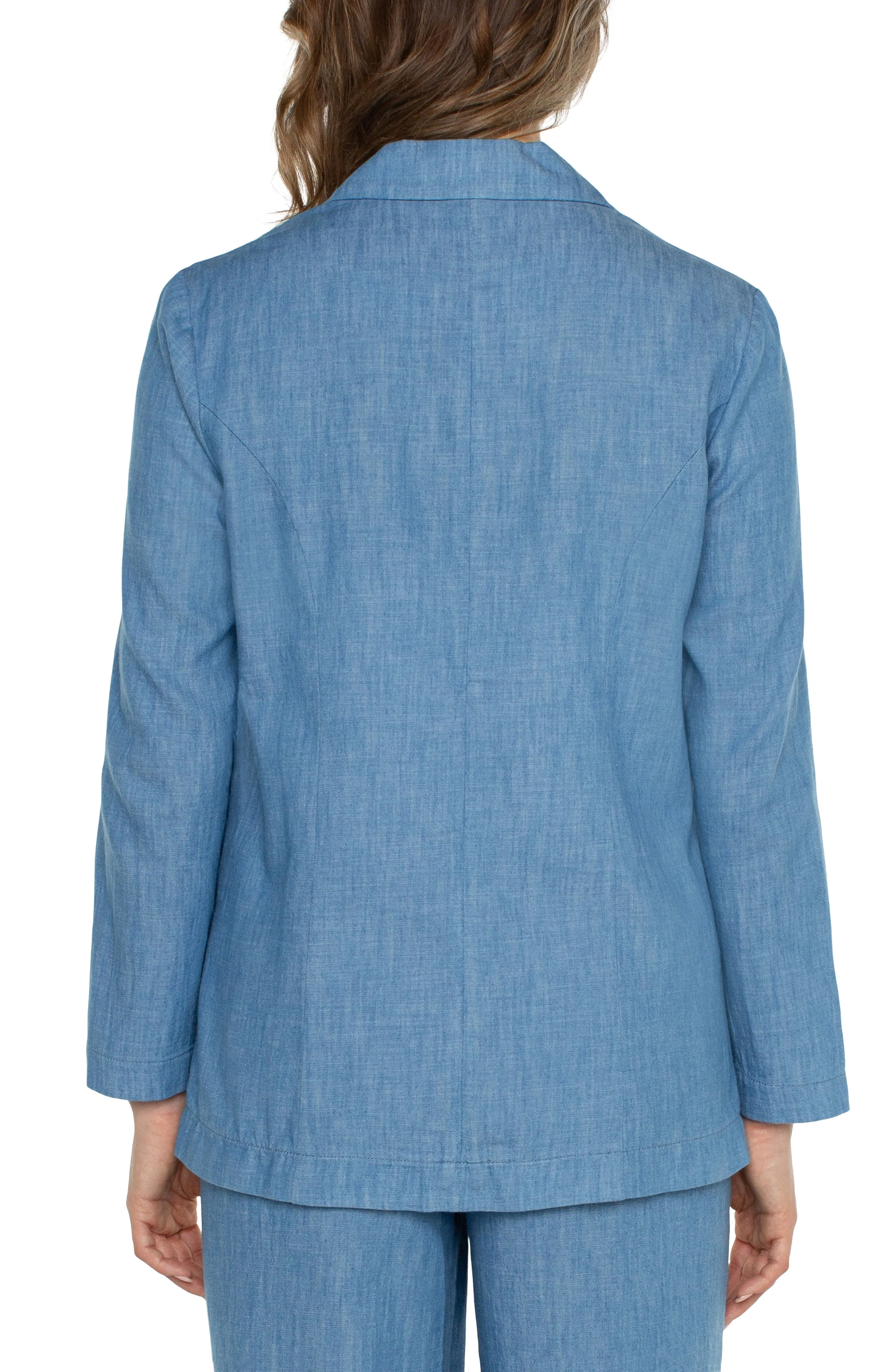Liverpool - Boyfriend Blazer in Chambray