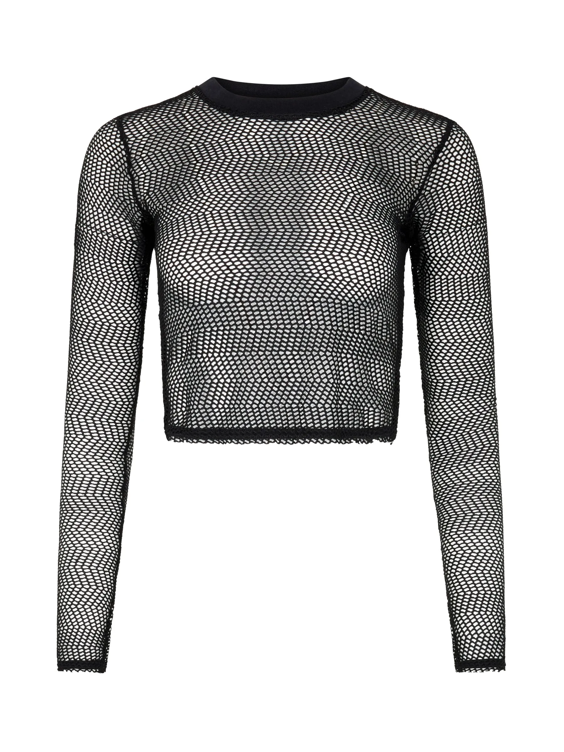 Mesh Baby Long Sleeve Top