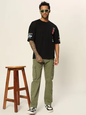 NEW RIVETS CARGO OLIVE