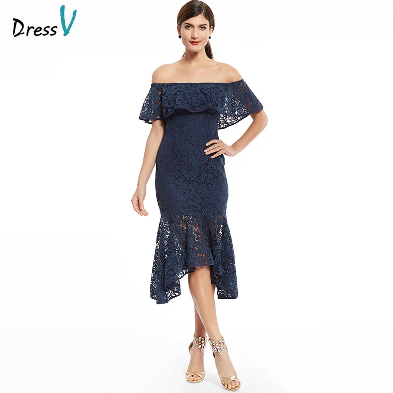 Off The Shoulder Cocktail Dress