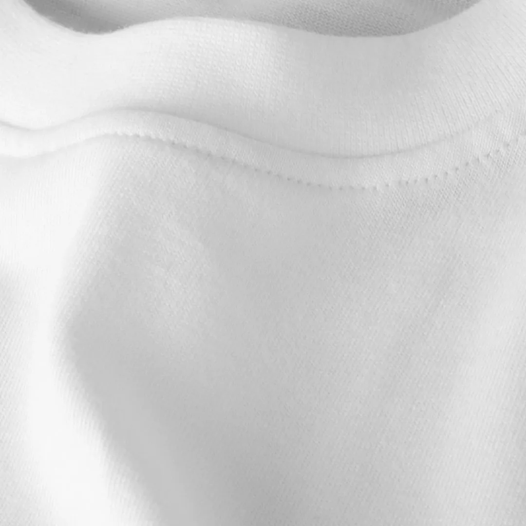 Partch Je T'aime T-Shirt in White Organic Cotton