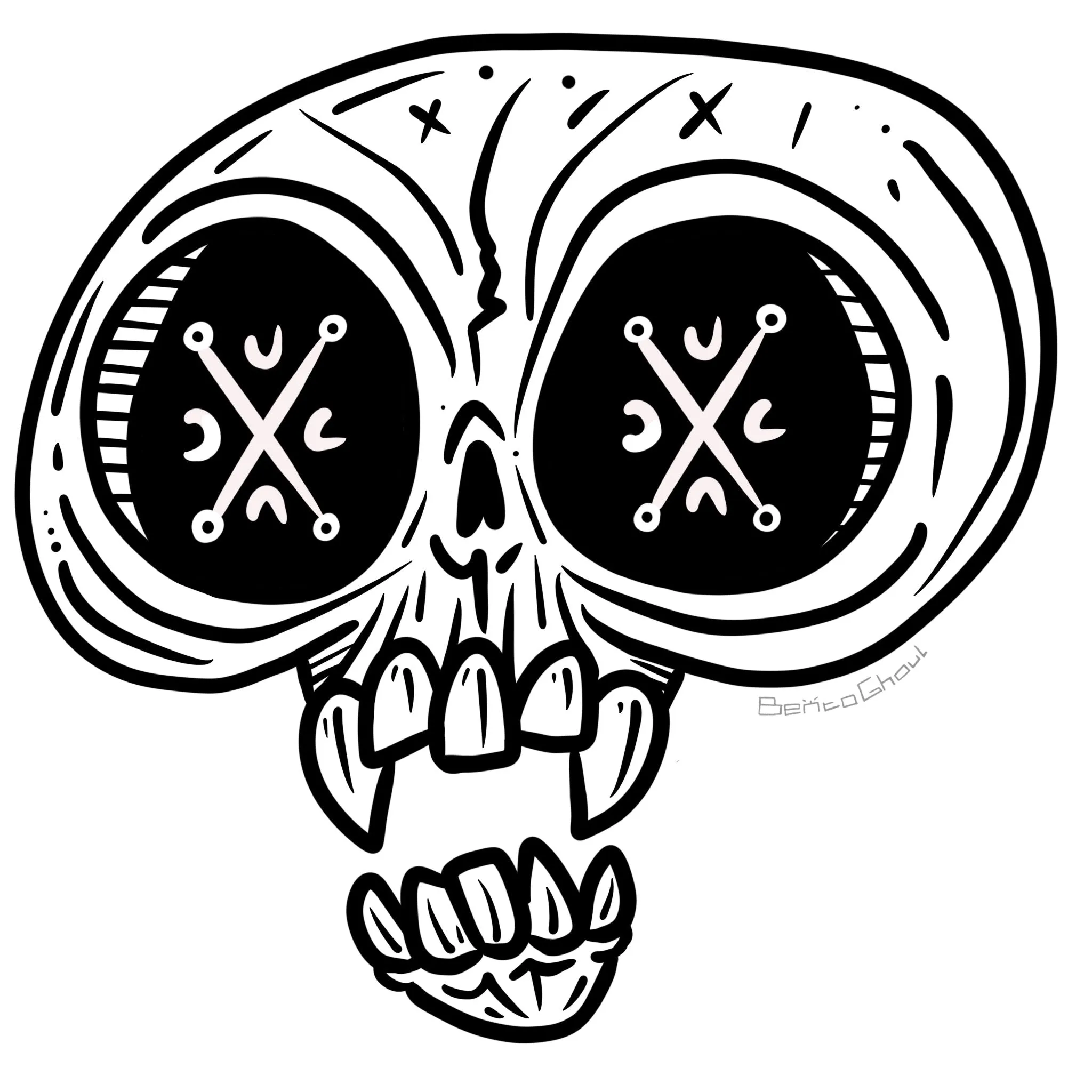 ST!NK - artist Bentoghoul - Kids Shirt